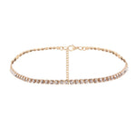 H:HYDE Fashion Jewelry Accessories Luxury Rhinestone Choker Necklace for Women Temperament Collar mujer Necklace Birthday Gift