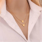 2016 Hottest Fashion Casual Personality Circle Lariat Pendant Gold Color Necklace High Quality Simple Choker Necklaces Women