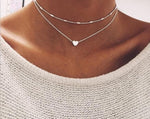 2016 Hottest Fashion Casual Personality Circle Lariat Pendant Gold Color Necklace High Quality Simple Choker Necklaces Women