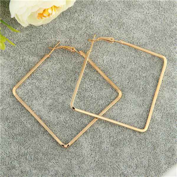 Hesiod Fashion New 6 Pairs/Set Gold Silver Small Big Circle Hoop Earrings for Women Steampunk Round Earring Sets