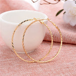 Hesiod Fashion New 6 Pairs/Set Gold Silver Small Big Circle Hoop Earrings for Women Steampunk Round Earring Sets