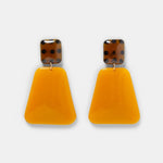 Best lady Fashion ZA Resin Drop Earring For Women Wedding Jewelry Boho Elegant Shiny Dangle Statement Earrings Christmas Gifts