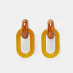 Best lady Fashion ZA Resin Drop Earring For Women Wedding Jewelry Boho Elegant Shiny Dangle Statement Earrings Christmas Gifts