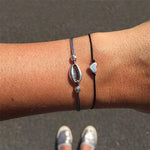 4 Pcs/ Set Classic Arrow Knot Round Crystal Multilayer Adjustable Open Bracelet Set Women Fashion Party Jewelry Multiple Styles