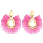 Black Crystal Flower Fringe Earings Earing Geometric Long Dangle Tassel Earrings For Women 2018 Fashion Jewelry Oorbellen Gift