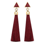 FAMSHIN 2019 Best selling NEW Women Fashion Simple Gold Silver Black Stud Earring Punk Rock Retro Circle Earring Piercing