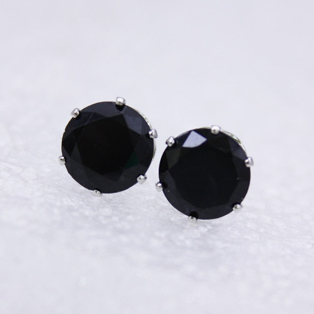 2019 new fashion brand jewelry crystal stud earrings for women tiny simple crown earrings Christmas gift