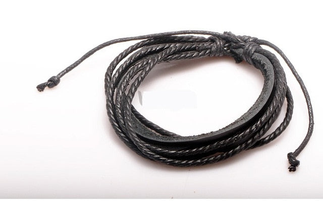 Bracelet Wholesale 2019 New Fashion Jewelry Leather Bracelet for Women Bangle Europe Beads Charms Gold Bracelet Christmas Gift