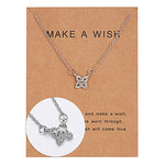 Fashion Elegant Animal Necklace Elephant Dragonfly Butterfly Flower Necklaces Vintage Necklace Pendant Charm Women Friend Gift