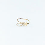 2018 Fashion Women's U-shiaped Earrings Heart Butterfly Moon Female Ear Cuff Clip On Earrings Metal Jewelry For Women Gift