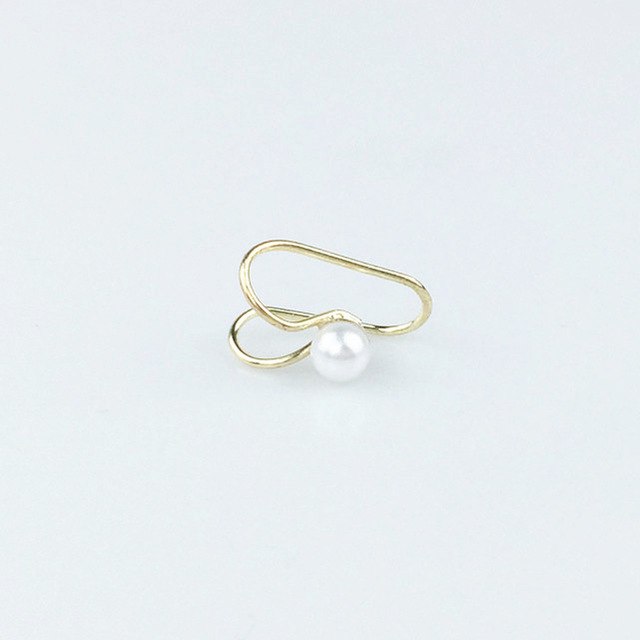 2018 Fashion Women's U-shiaped Earrings Heart Butterfly Moon Female Ear Cuff Clip On Earrings Metal Jewelry For Women Gift