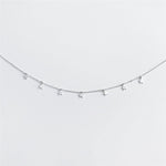 Fashion Necklaces Choker Kolye Gold Silver Color Star Moon Necklace Women Boho Pendants Collares Collier Ketting Jewelry G2