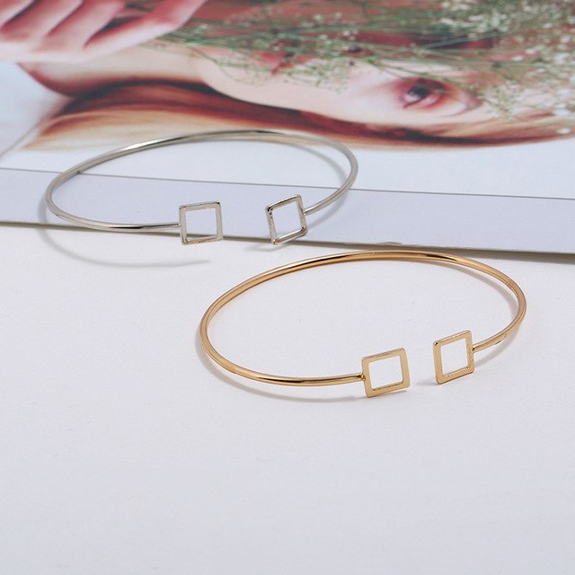 LZHLQ Cuff Bangles For Women Brand Big Bohemia Boho Fashion Bangles Indian Girls Bracelets & Bangles Female Cute Ladies Jewelry