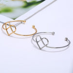 LZHLQ Cuff Bangles For Women Brand Big Bohemia Boho Fashion Bangles Indian Girls Bracelets & Bangles Female Cute Ladies Jewelry